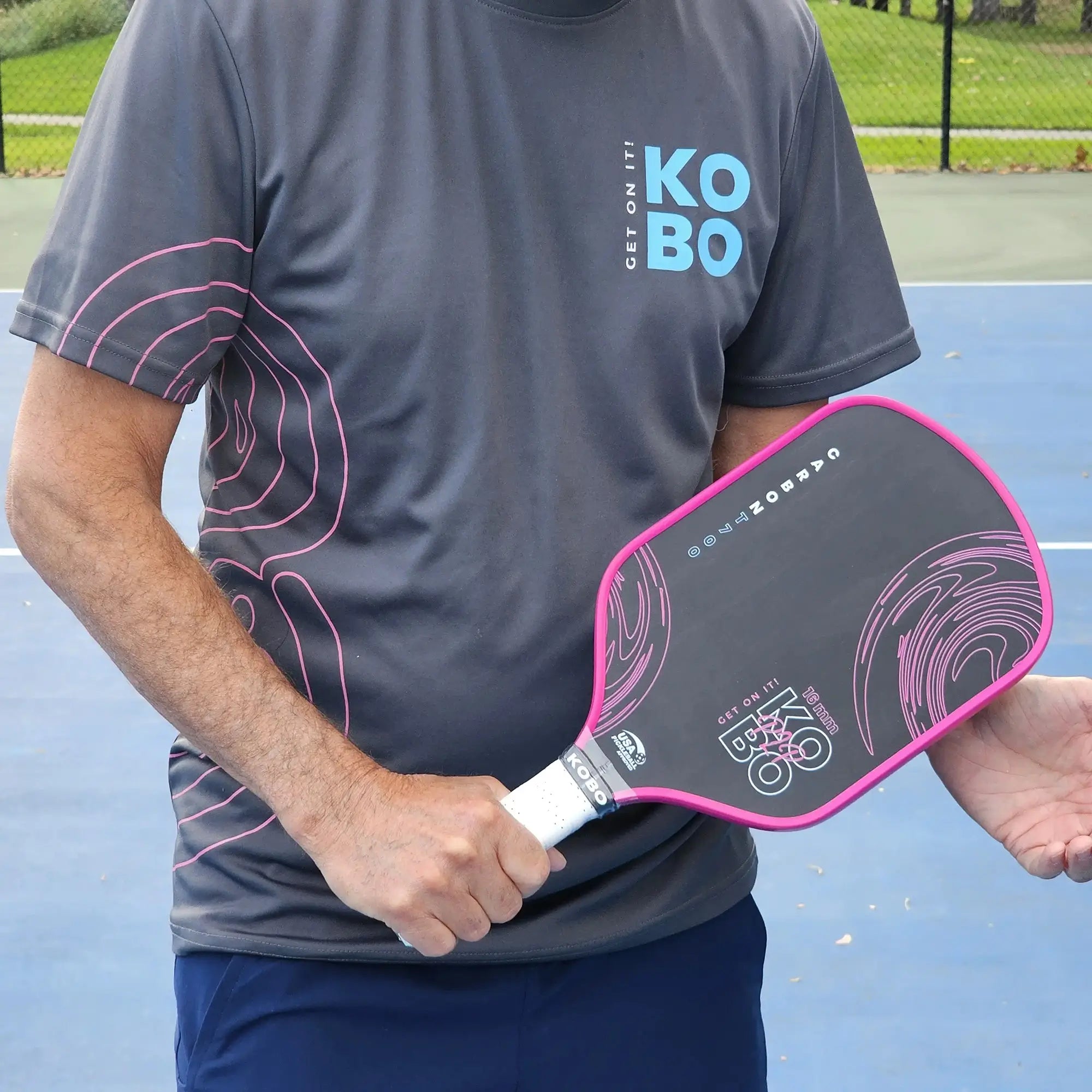 KOBO T700 Carbon Pickleball Paddle CFS 16mm