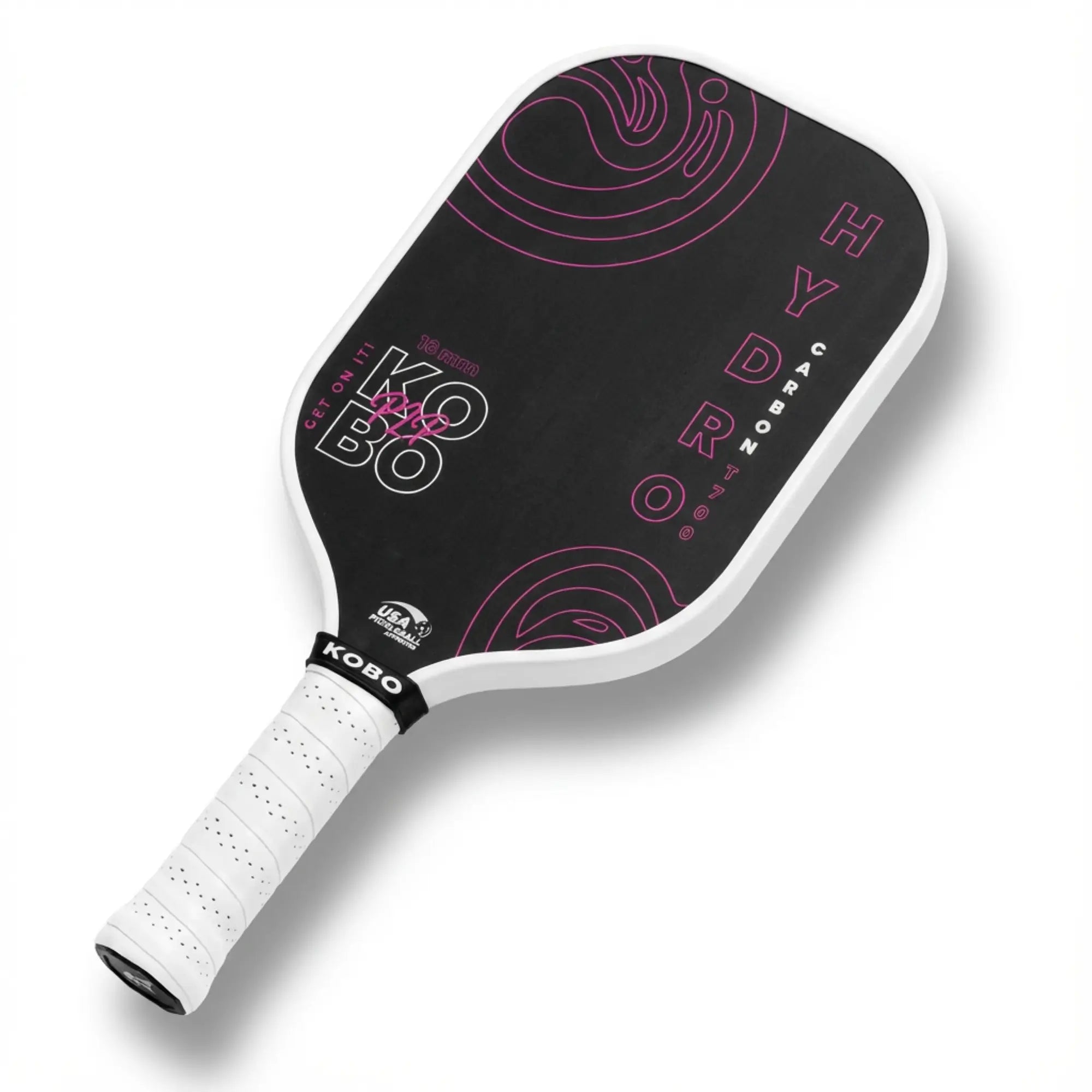 KOBO Hydro Pink 16mm paddle vertical