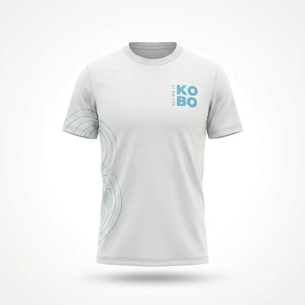 KOBO Hydro shirt white with white background