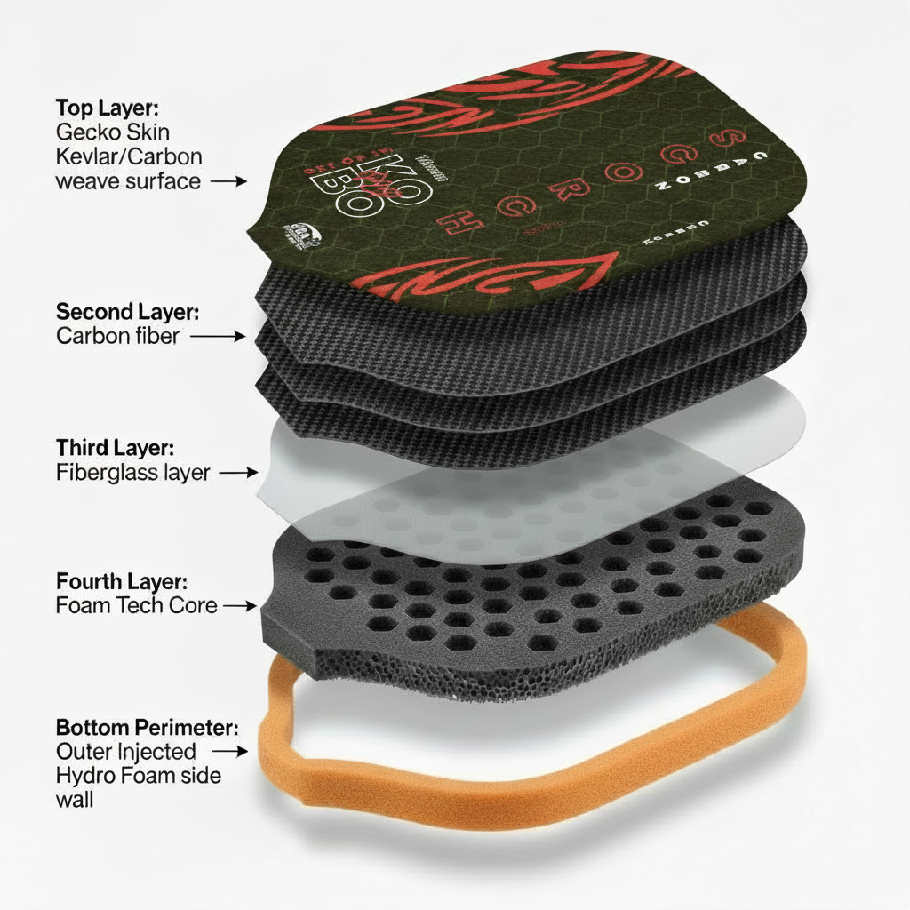 KOBO Scorch G4 14mm Core Construction Exploded